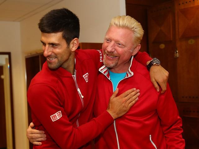 Brothers in arms - Novak Djokovic and Boris Becker